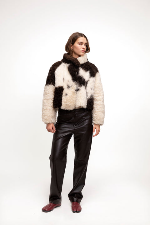Massi Shearling coat