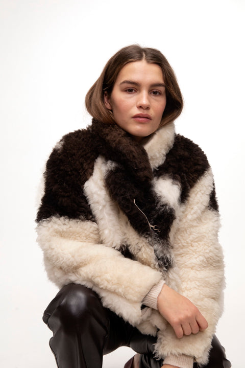 Massi Shearling coat
