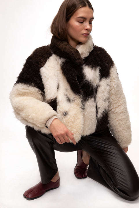 Massi Shearling coat