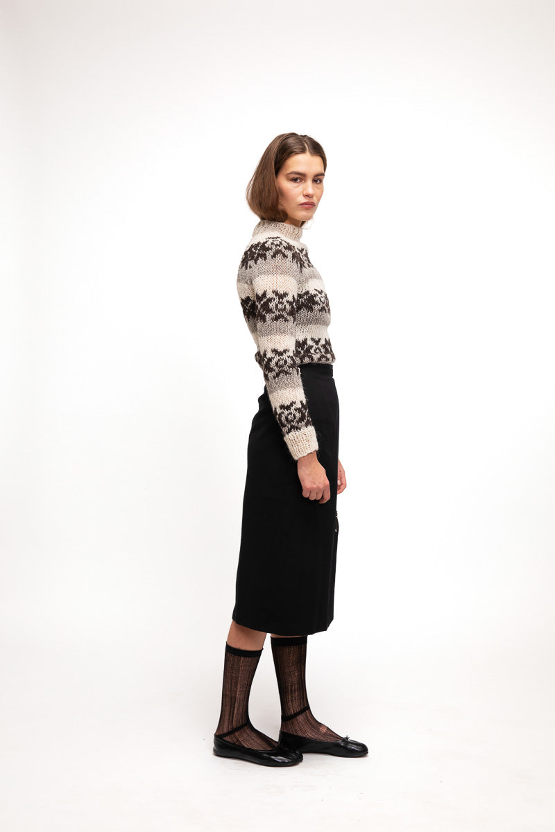 Snowflake Stripe sweater