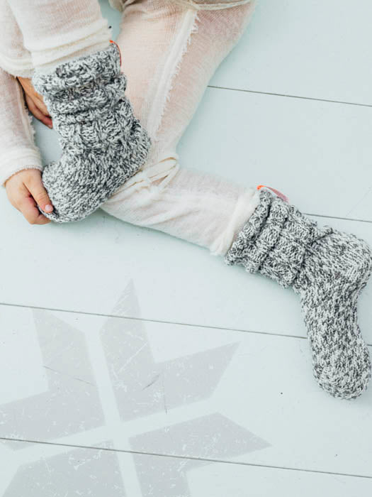 Fjallagras knee-high socks