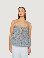 Silvur top