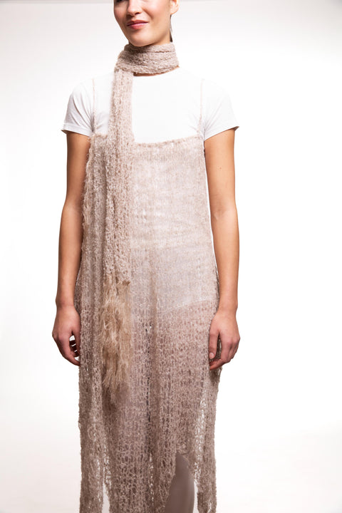 Mosi dress and scarf set